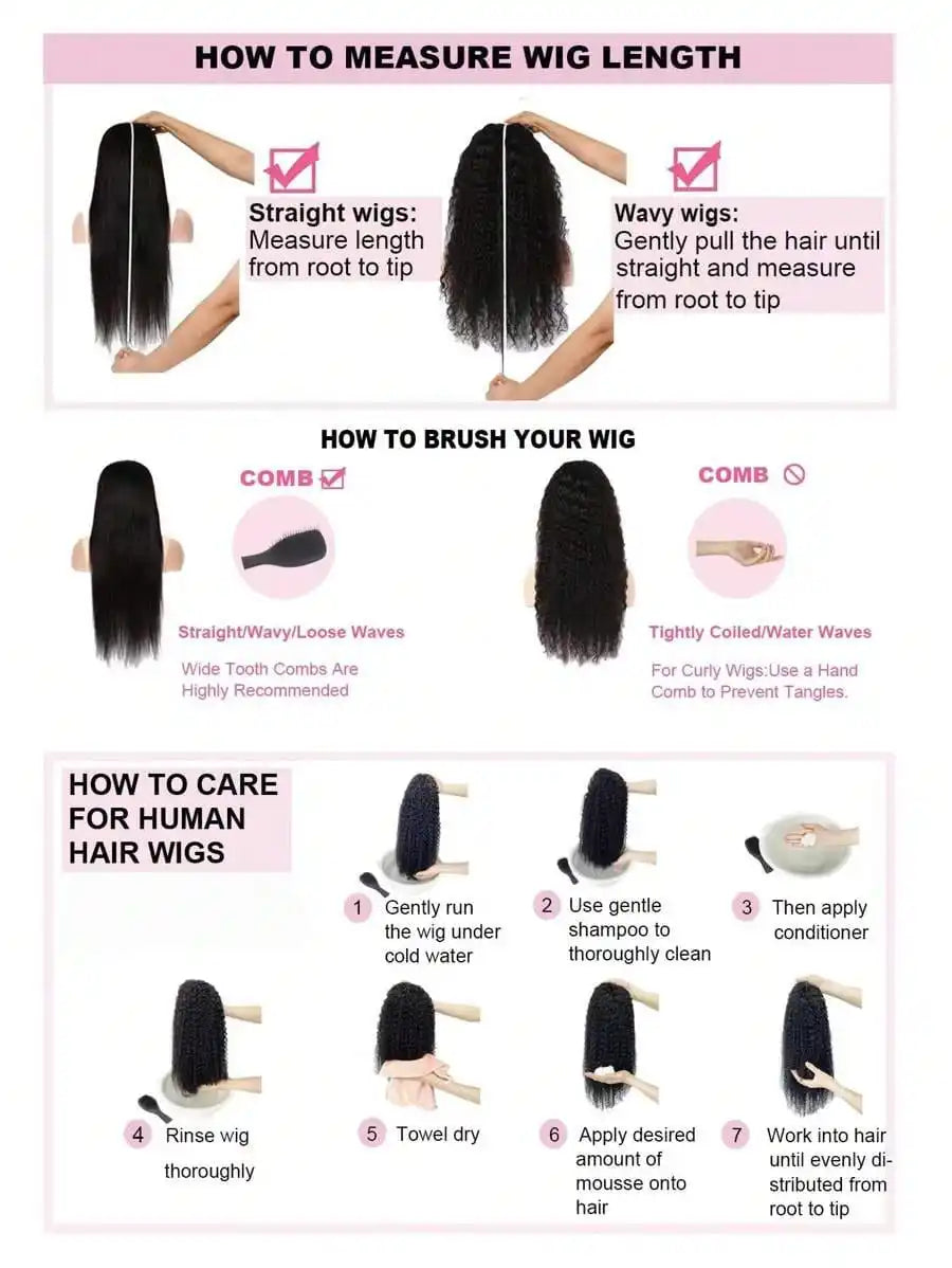 Brazilian Bone Straight Lace Wig — Remy Human Hair