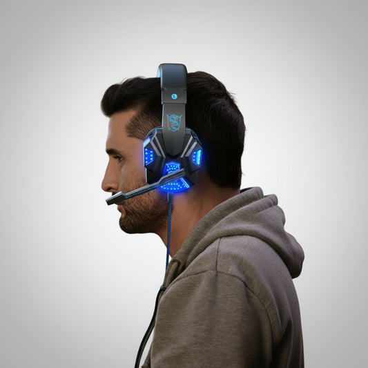 HOMEFISH Over-Ear Super Gaming Headset
