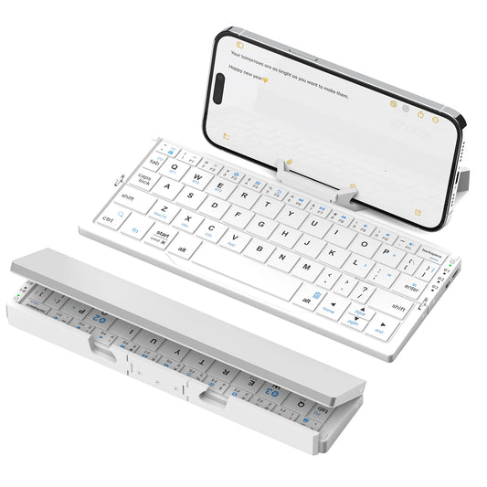 Portable Wireless Foldable Keyboard