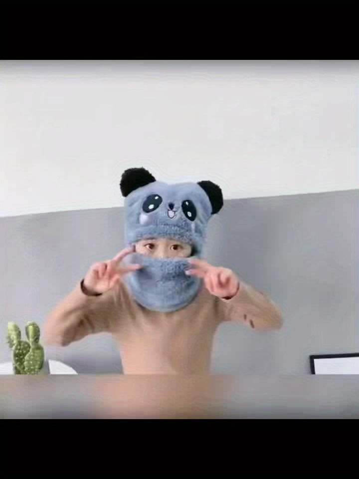 Thick Comfy Cartoon Beanie