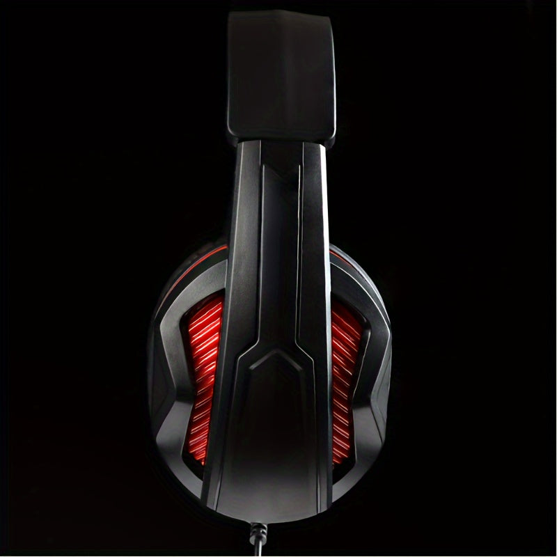 Dual Microphone Comfortable Noise-Canceling Wired Headset for PUBG, Suitable for Calls, Leisure & Sports Activities and Games with Mobile Phones/PC Laptops