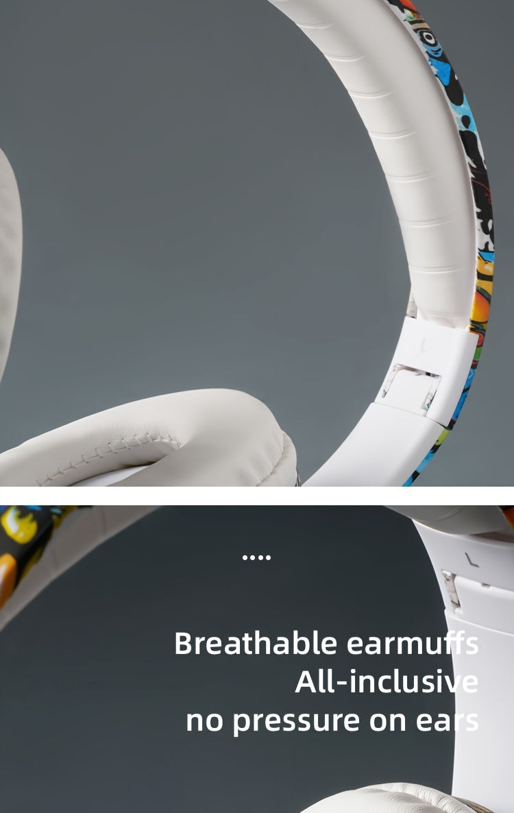 Long Battery Life Wireless Gaming Earbuds | Ultra-Endurance, Stylish, Foldable Design, Ideal Holiday Gift for Phones & Tablets