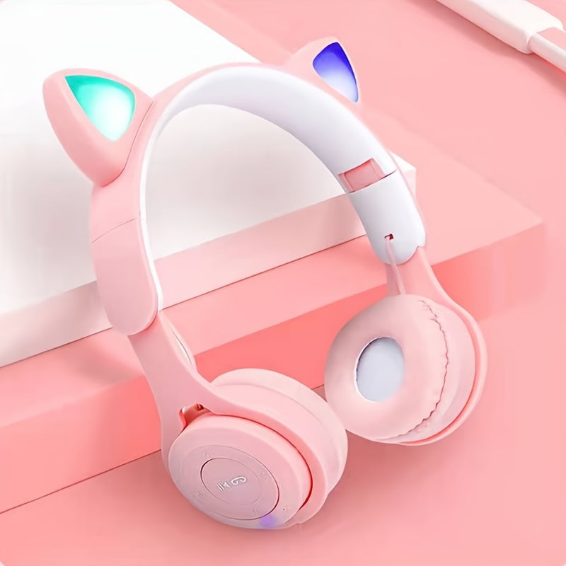 Retractable and Foldable Wireless Headphones | Long Battery Life, Suitable for Travel and Gaming Gifts | For Tablets/PC/TV/Phones