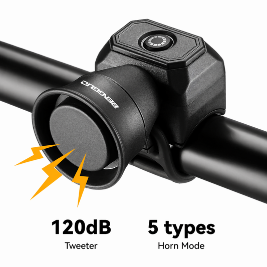 120 dB Waterproof Electronic Bicycle Horn