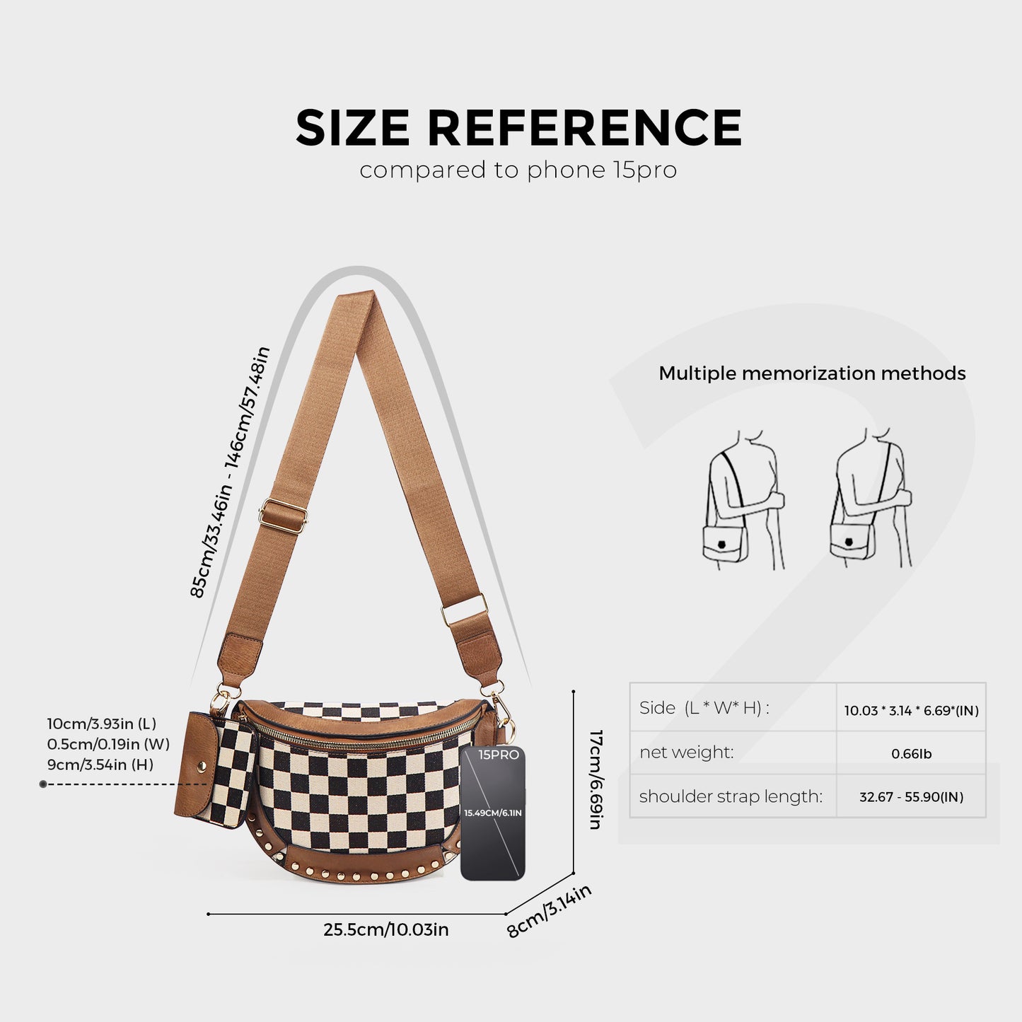 GoFree — The Roomiest Bum Bag