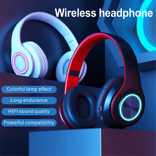 Wireless Headphone, Foldable Bluetooth Headphones Over Ear, Wireless Headset for Gaming, Phones, Computers, Electronics Audio Headphone Arrived before Christmas