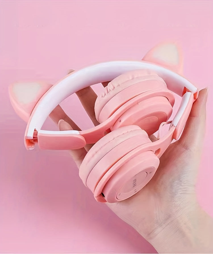 Retractable and Foldable Wireless Headphones | Long Battery Life, Suitable for Travel and Gaming Gifts | For Tablets/PC/TV/Phones