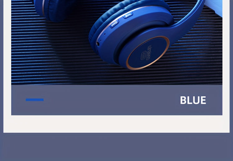 Wireless Headphones with Active Noise Cancellation | Long Battery Life, Foldable Design, Comfortable Sound Isolation for Gaming, Calls, and Music | USB-C Rechargeable, 200mAh Lithium Battery, Perfect Gift