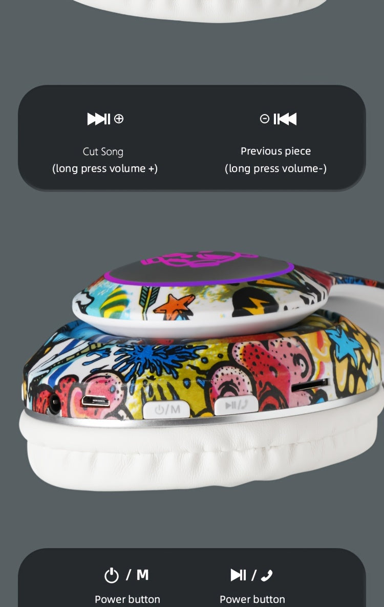 Long Battery Life Wireless Gaming Earbuds | Ultra-Endurance, Stylish, Foldable Design, Ideal Holiday Gift for Phones & Tablets