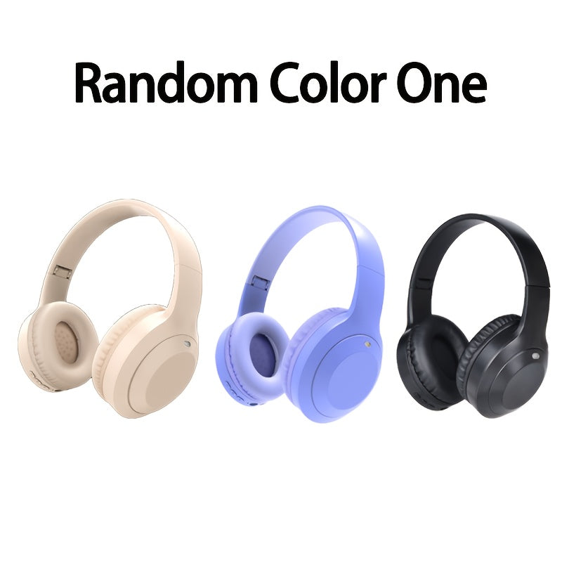 Wireless Earphones, 48 Hour Standby Time, Large Battery, Wireless Earphones, Foldable Design, Lightweight And High Fidelity Sound Quality, Comfortable to Wear, Gaming Earphones, Running Earphones