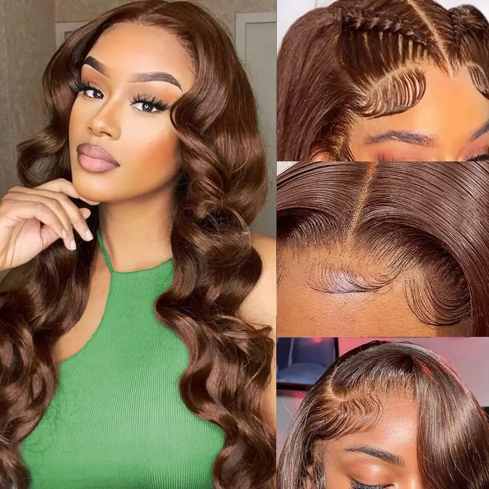 Brazilian Body Wave 13x4 Lace Front Wig – 220 & 250 Density