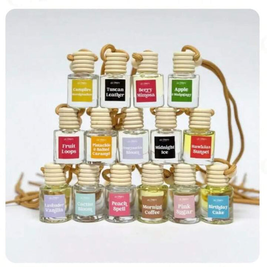 Luxury Scented Car Air Freshener - Lasts 100+ Days, Multiple Scent Long Lasting Car Diffuser