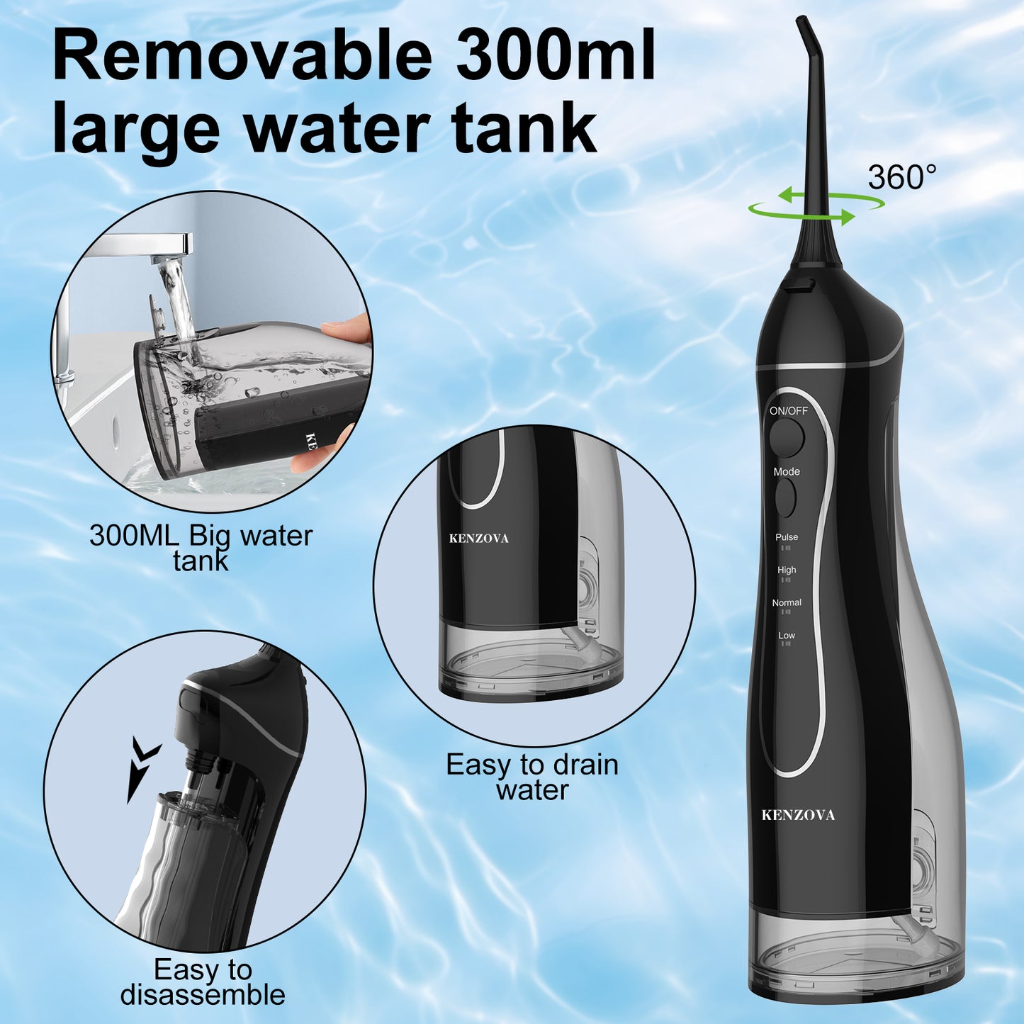 Kenzova Dental Oral Irrigator
