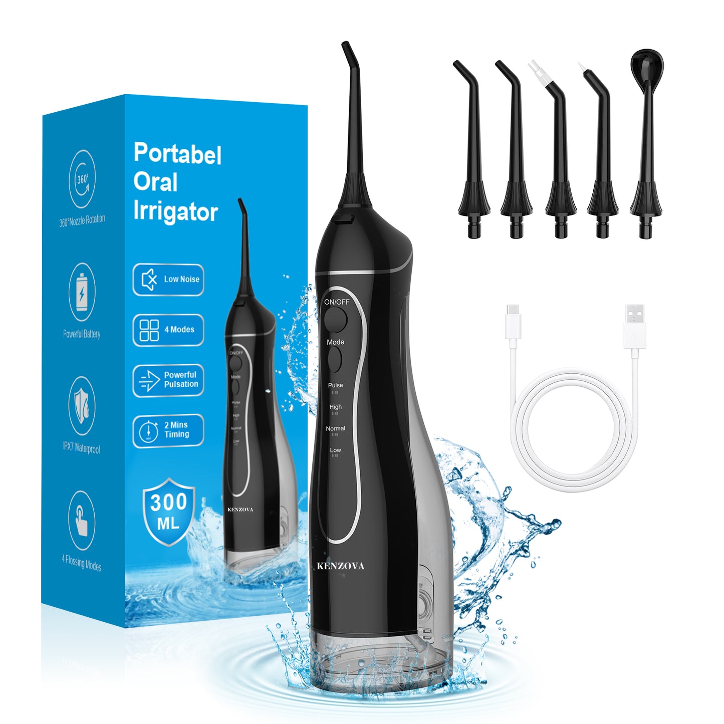 Kenzova Dental Oral Irrigator