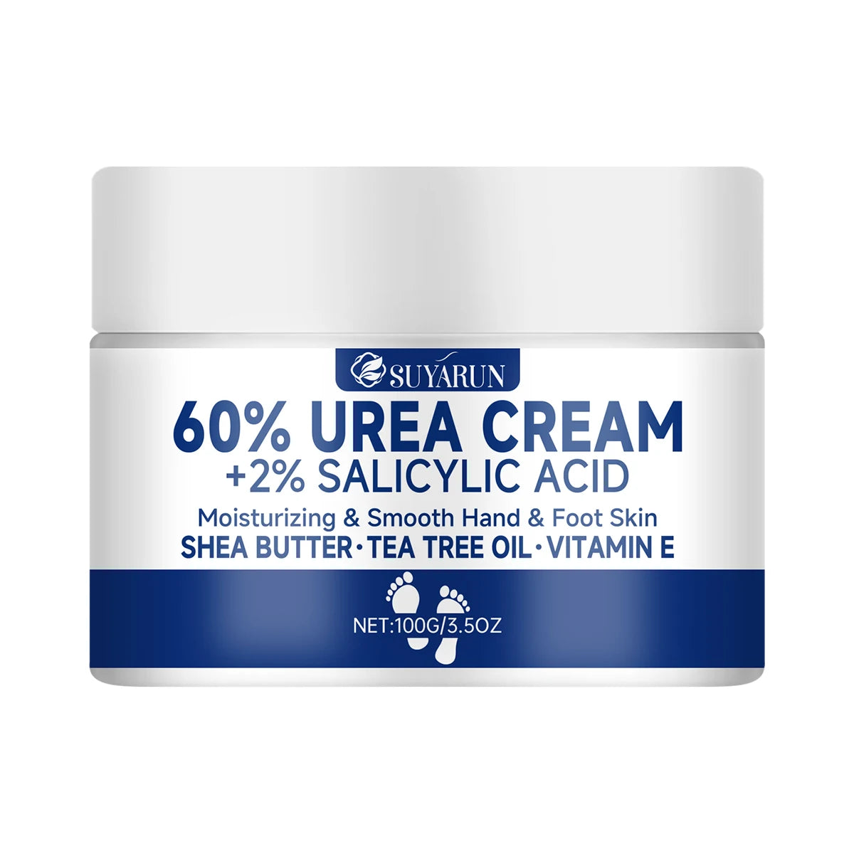 Fast Action 60% Urea Foot Cream – Heal Cracked Heels in Days
