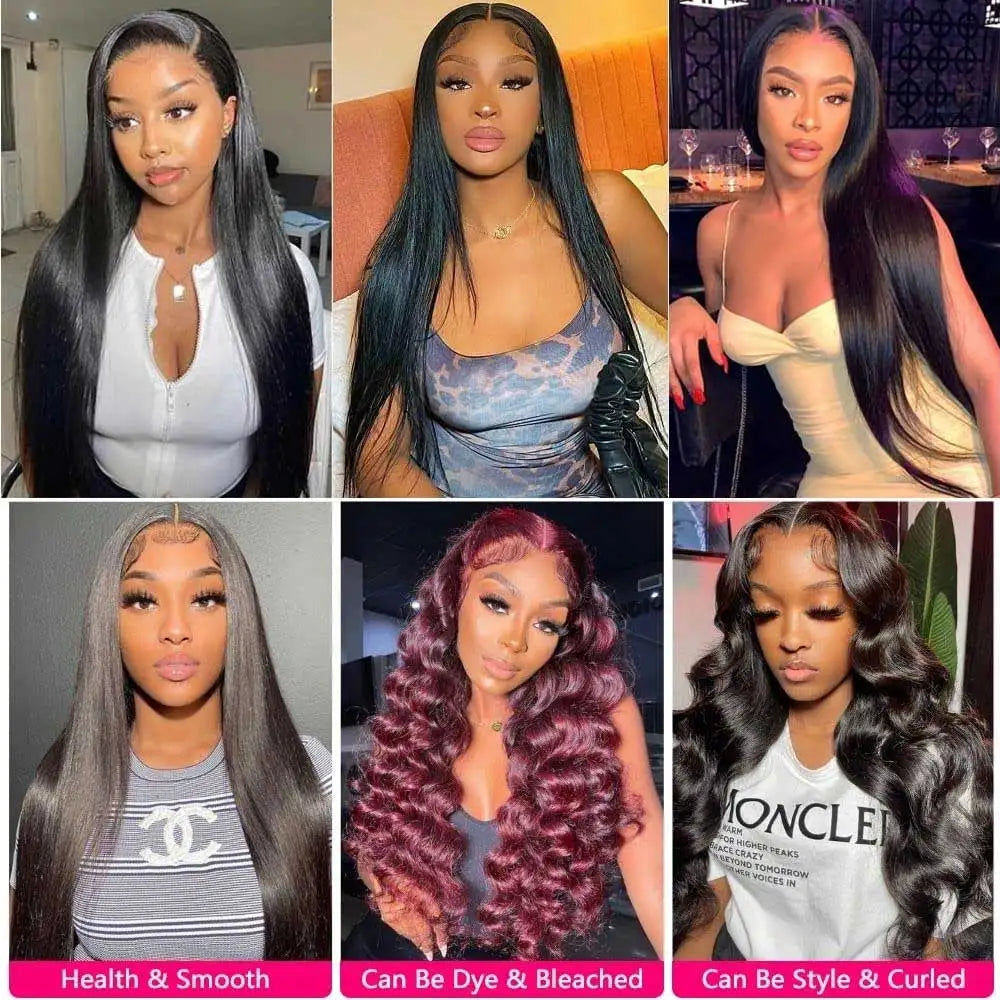 Brazilian Straight Four Bundles Set – Natural Black