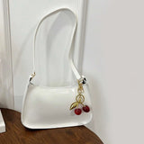 Plush Cherry Underarm Bag