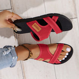 Fashionable and Versatile Sports-Style Women's Sandals, Mesh Breathable, Comfortable and Skin-Friendly, Suitable for Both Indoor and Outdoor Wear, Flat Sandals