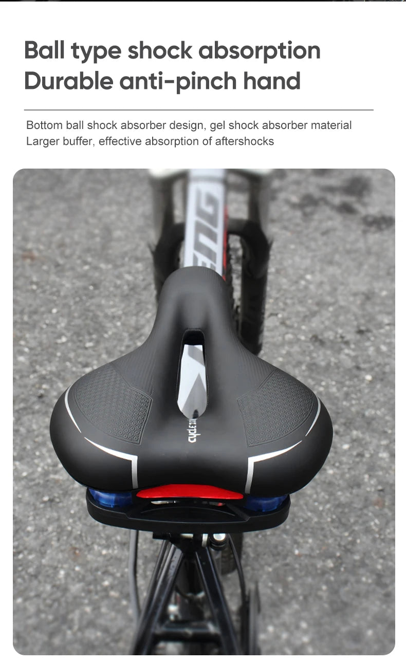 FullComfort Shock Absorbing Bike Seat