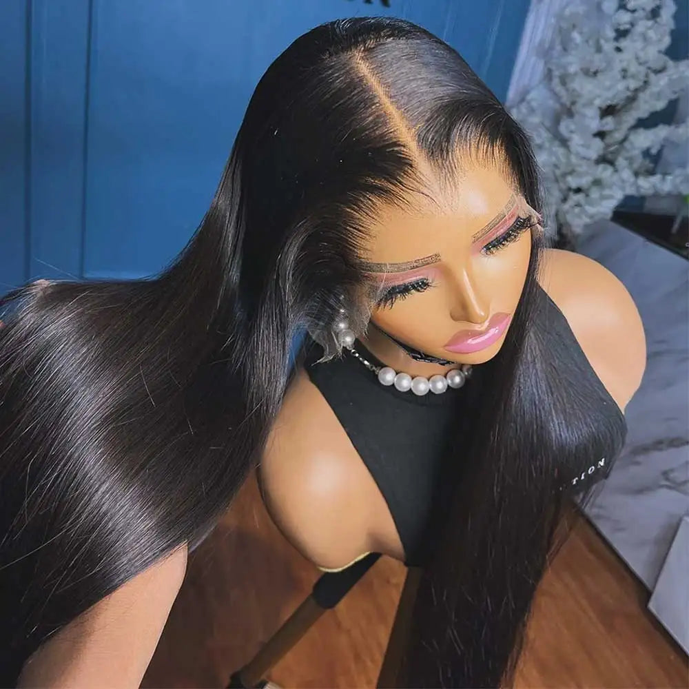 Brazilian Bone Straight Lace Wig — Remy Human Hair