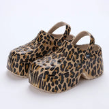 Slip-On Leopard Chunky Platform