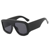 JNPCXI Oversized Square Sunglasses Fashion Gradient Women Luxury Retro Shades UV400 Outdoor Men Sun Glasses