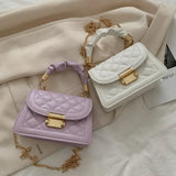 Rhomboid Crossbody Mini Bag