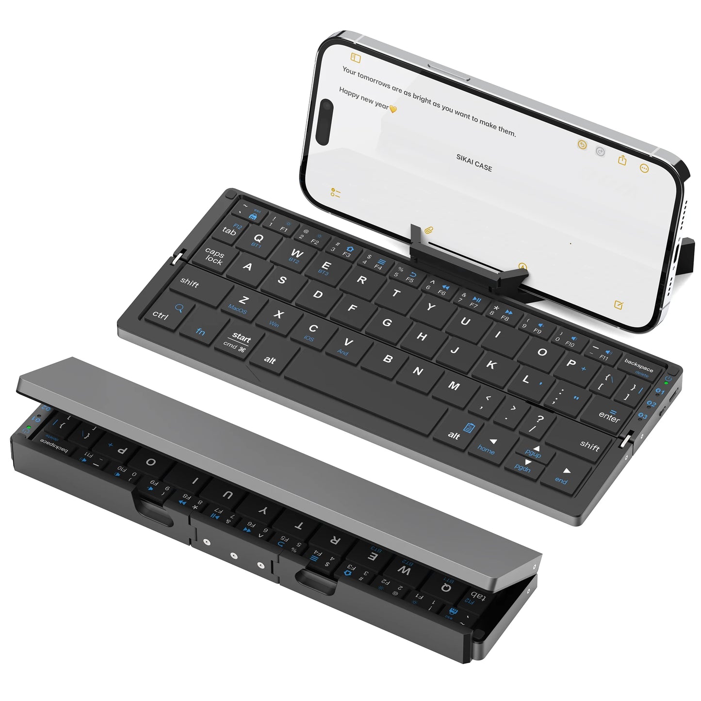 Portable Wireless Foldable Keyboard