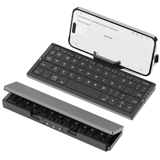 Portable Wireless Foldable Keyboard