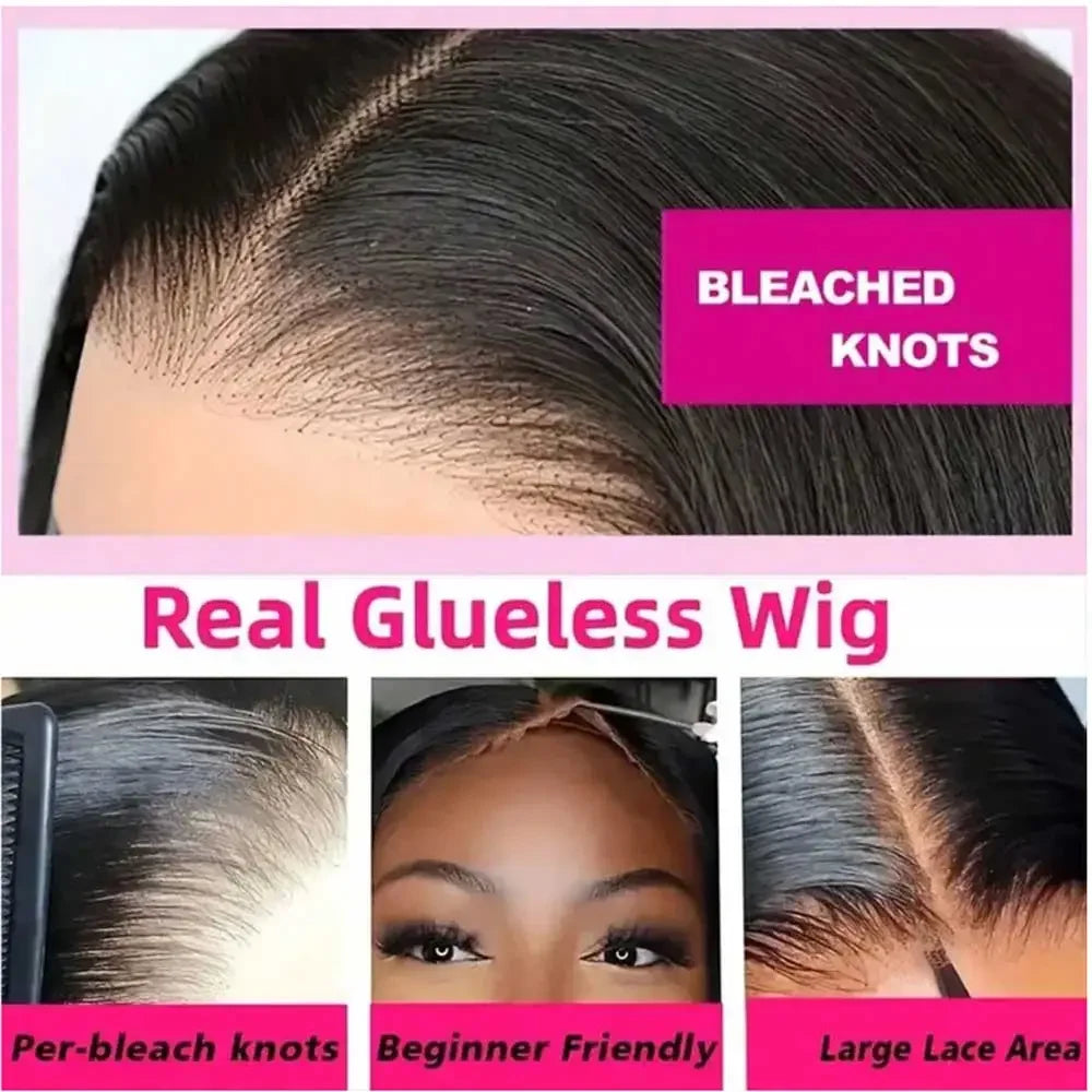 Brazilian Bone Straight Lace Wig — Remy Human Hair