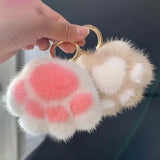 Fluffy Couple Keychain