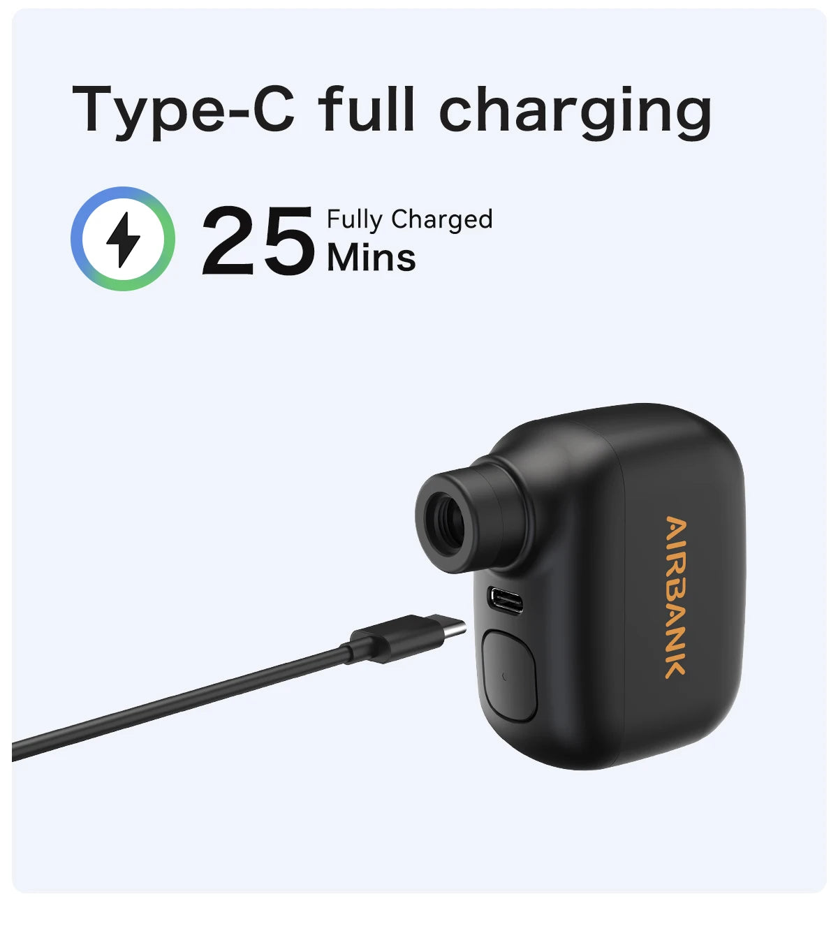 Airbank Pocket SE Mini Electric Bike Pump
