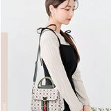 New Shoulder bag Women bag tote luxury designer handbag women Handbags leather Printed monogram single shoulder straddle bag