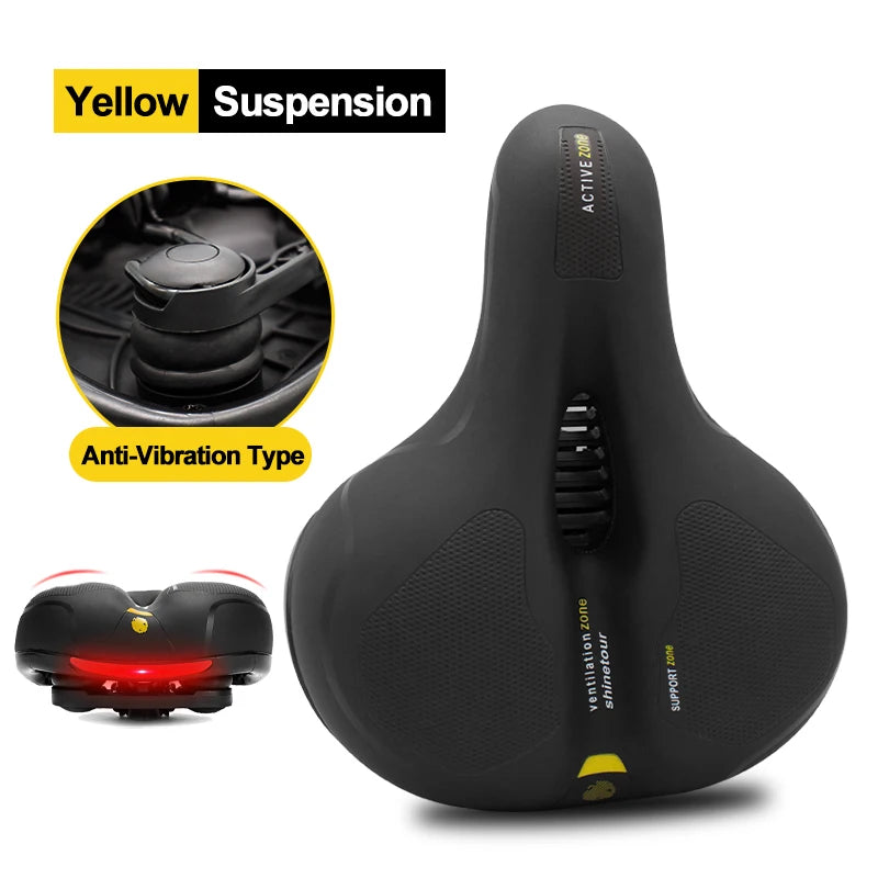 FullComfort Shock Absorbing Bike Seat