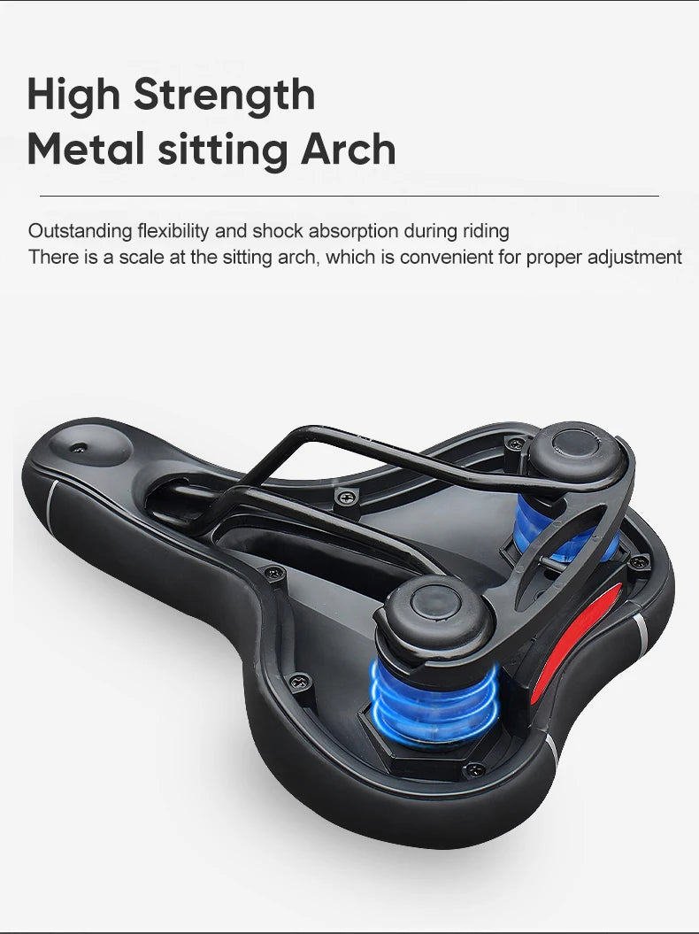 FullComfort Shock Absorbing Bike Seat