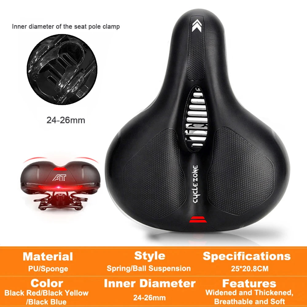 FullComfort Shock Absorbing Bike Seat