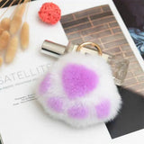 Fluffy Couple Keychain