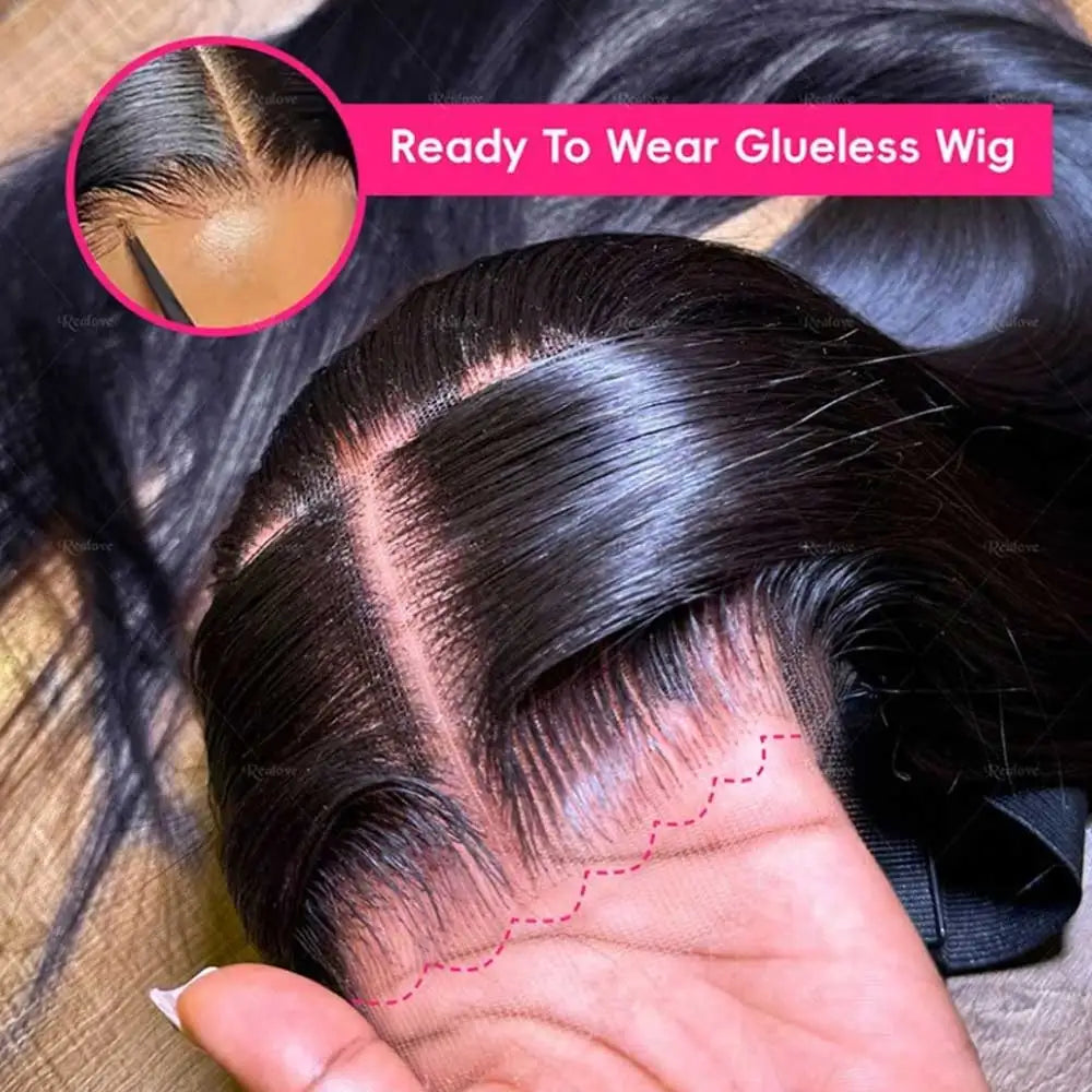 Brazilian Bone Straight Lace Wig — Remy Human Hair