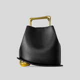 Borsa Clasp Bucket Bag
