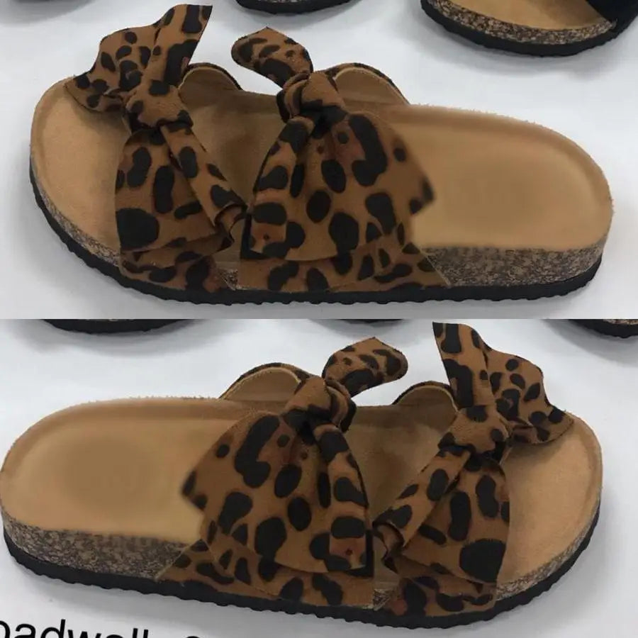 Silk Bow Beach Slipper