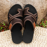 Women's Casual Sporty Sandals Breathable Comfortable Skin-Friendly Flat Bottom Slip-On Slippers