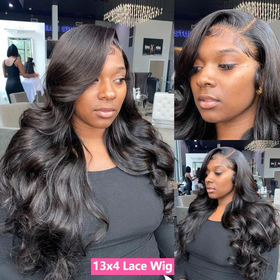 Brazilian Body Wave HD Lace Wig – Transparent Lace, 180 & 200 Density