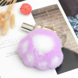 Fluffy Couple Keychain