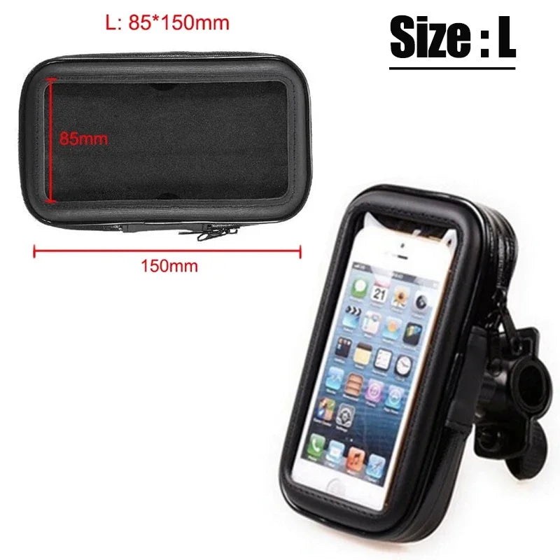 360° Handlebar Phone Mount for Motorcycle & Bicycle