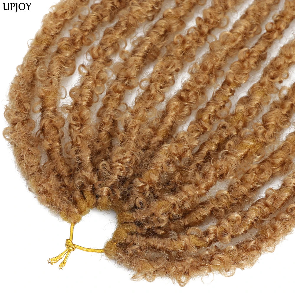 Butterfly Faux Locs Crochet Hair – Pre-Looped, 12" & 14"