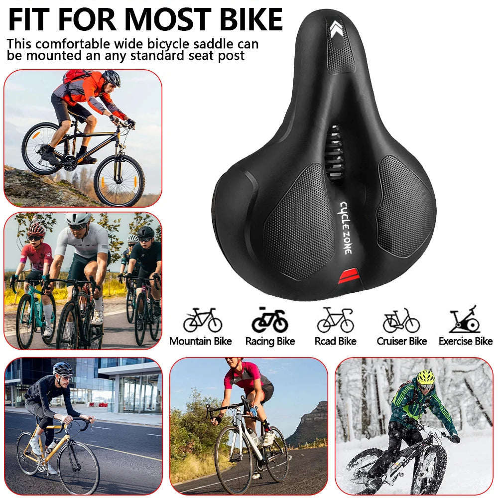 FullComfort Shock Absorbing Bike Seat