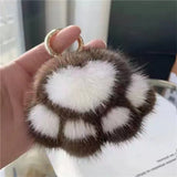Fluffy Couple Keychain
