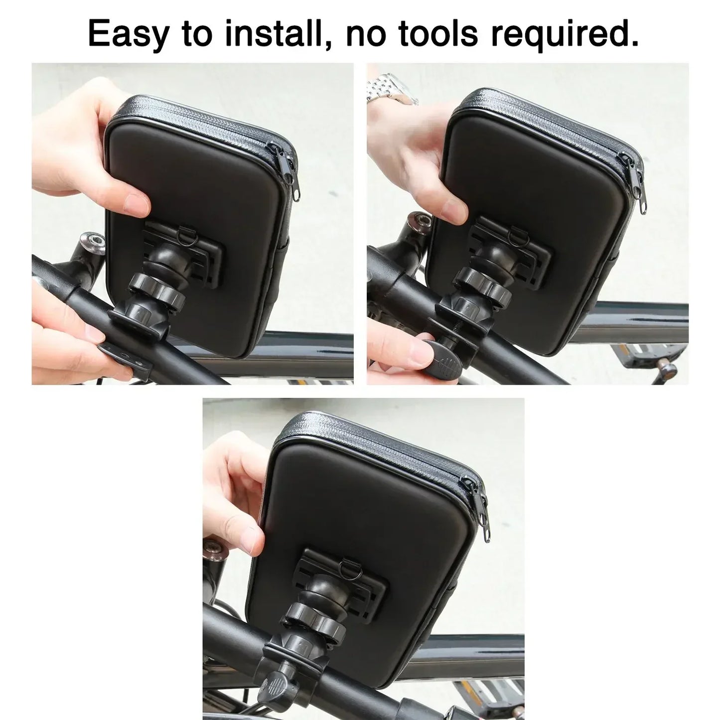 360° Handlebar Phone Mount for Motorcycle & Bicycle