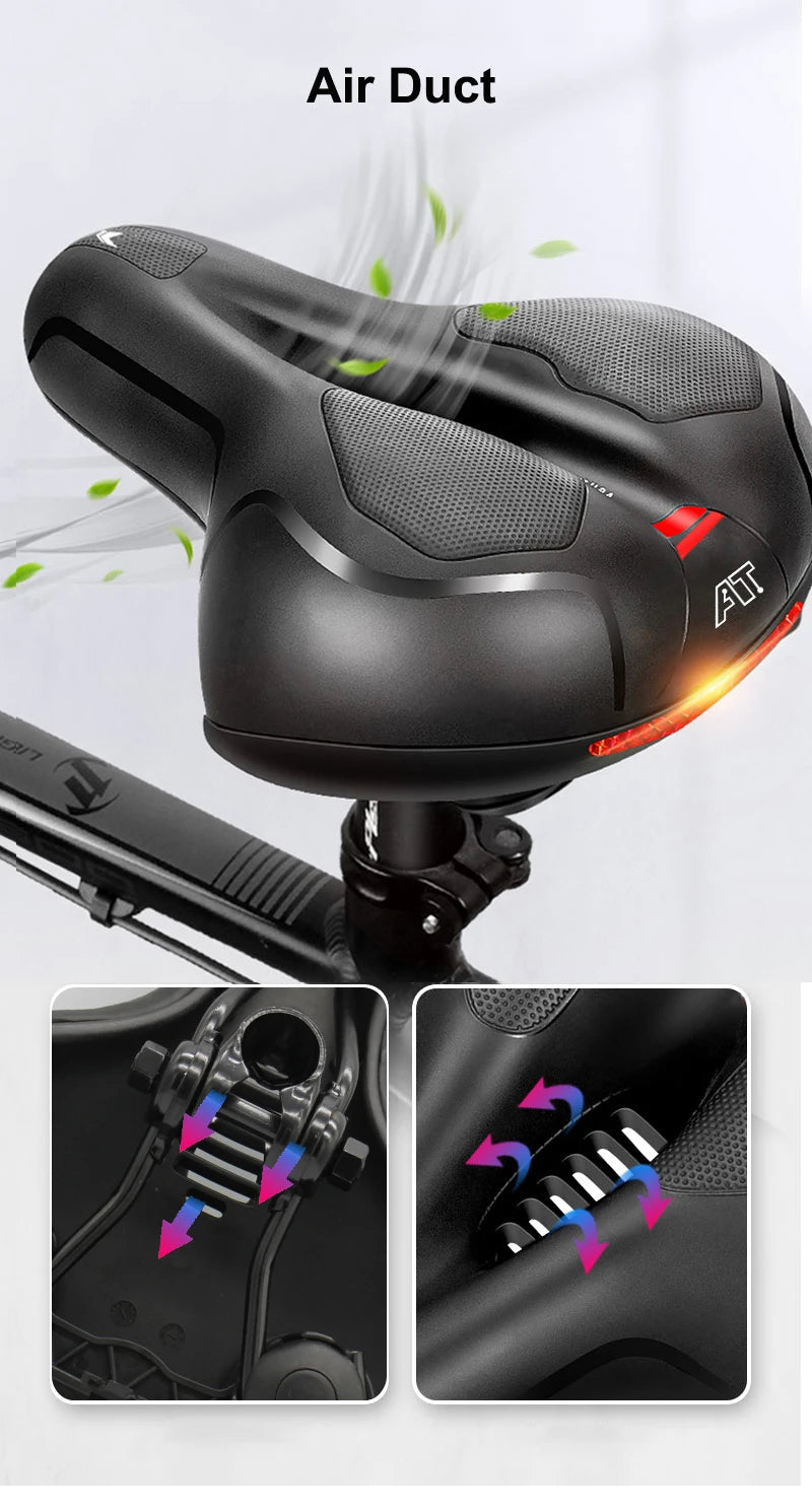 FullComfort Shock Absorbing Bike Seat