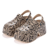 Slip-On Leopard Chunky Platform